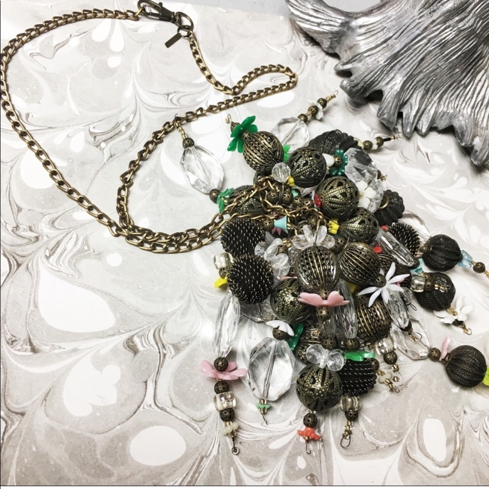 One of a kind multi color necklace